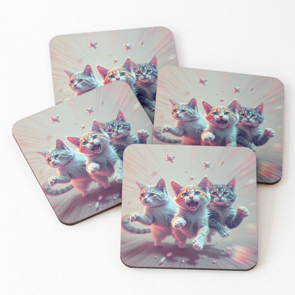 Item preview, Cosmic Cat Chase designed and sold by Ashatanf.