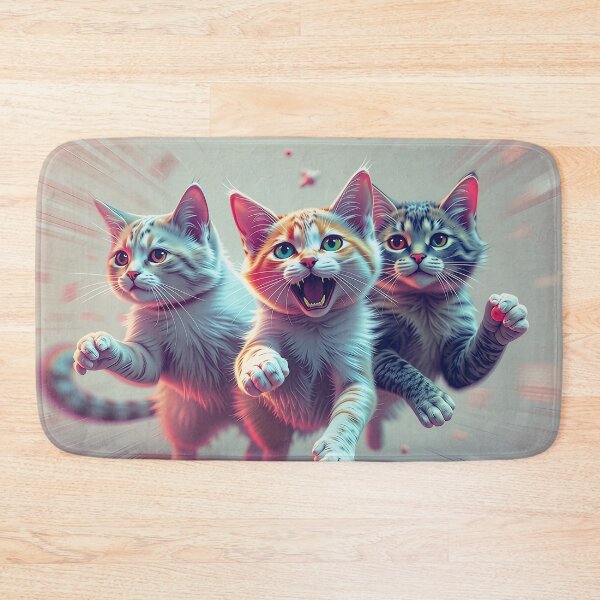 Item preview, Cosmic Cat Chase designed and sold by Ashatanf.
