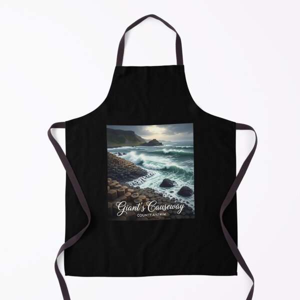 Item preview, Giant's Causeway, County Antrim - Northern Ireland Art Print designed and sold by Digital Dreams Arts.