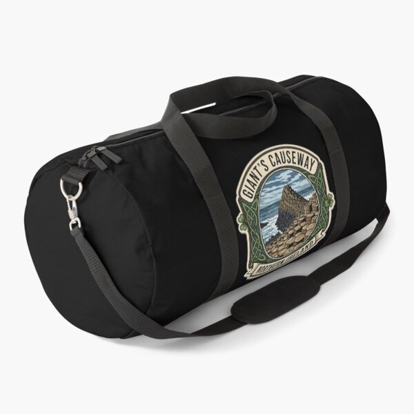 Item preview, Giant's Causeway Northern Ireland Souvenir - Vintage Irish Travel Badge designed and sold by Digital Dreams Arts.