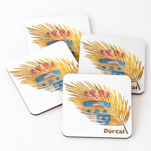 Item preview, Abstract Flag of Durcal – Feather Shape Design designed and sold by ArteJorge48.