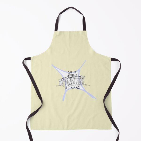 Item preview, Hand-Drawn Parthenon Art | Ancient Greece "Hellas" Design | Unique Travel Gift designed and sold by Soft Strength Studio.