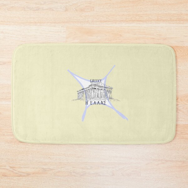 Item preview, Hand-Drawn Parthenon Art | Ancient Greece "Hellas" Design | Unique Travel Gift designed and sold by Soft Strength Studio.