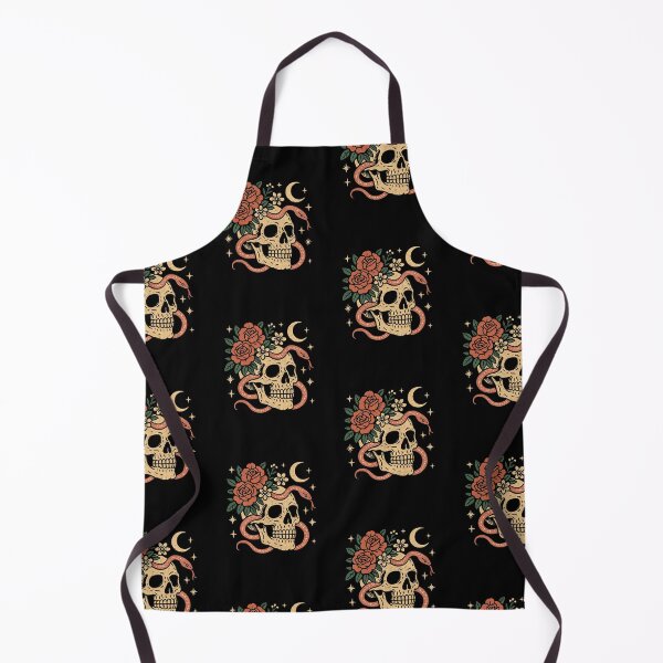 Item preview, Vintage Boho goth skull flower Snake Halloween designed and sold by SOUFIANE1991.