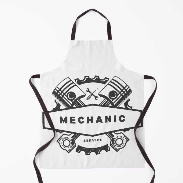 Item preview, Vintage Mechanic Logo – Engine Pistons & Tools Emblem designed and sold by MB_Artist.