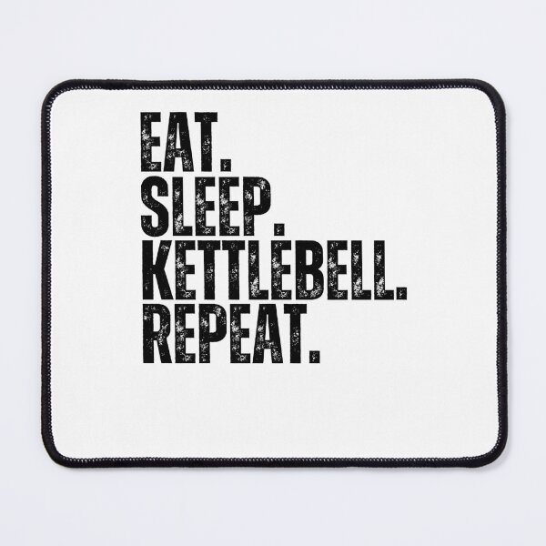Item preview, Eat sleep kettlebell repeat funny workout kettlebell gym designed and sold by snowry.