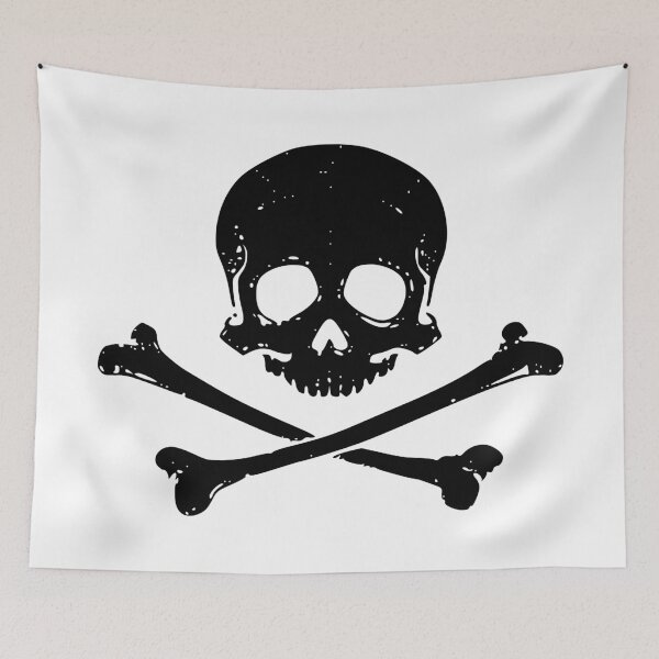 Item preview, skull and crossbones designed and sold by sweetb3rry.