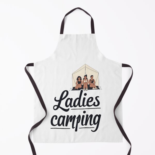 Item preview, Ladies Camping Adventure – Outdoor Women’s Trip Design designed and sold by Kavya Art.