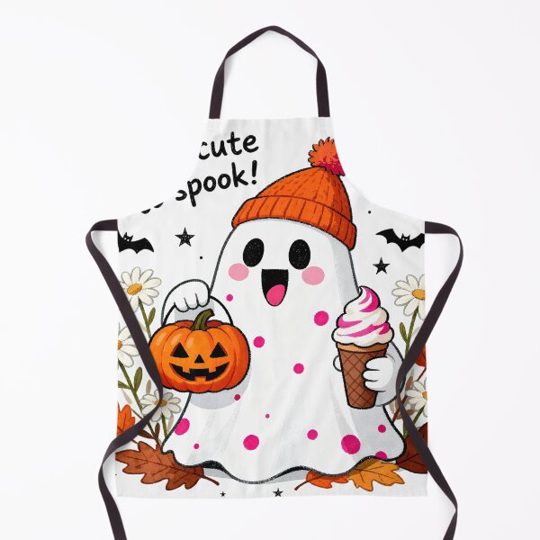 Item preview, Halloween cute cartoon ghost pattern designed and sold by Nava Sophia.