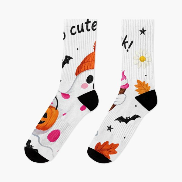 Item preview, Halloween cute cartoon ghost pattern designed and sold by Nava Sophia.