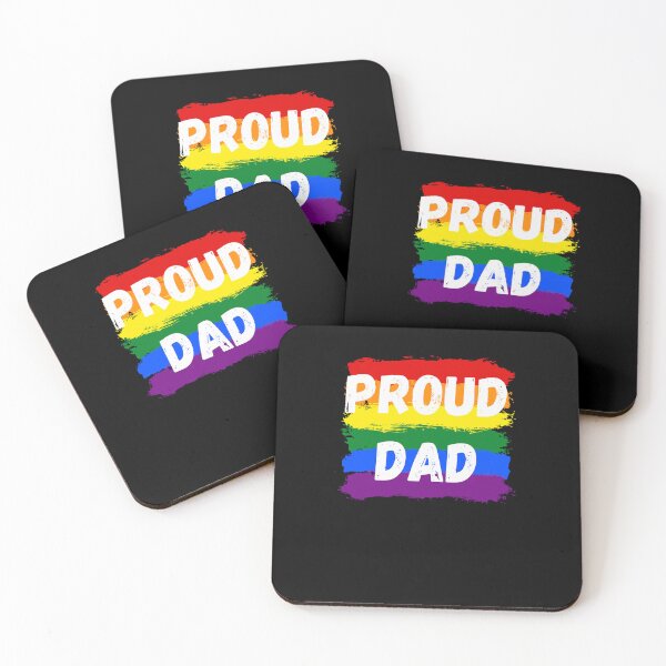 Item preview, Proud Dad LGBTQ Gay Pride Pride month parade supporter designed and sold by snowry.