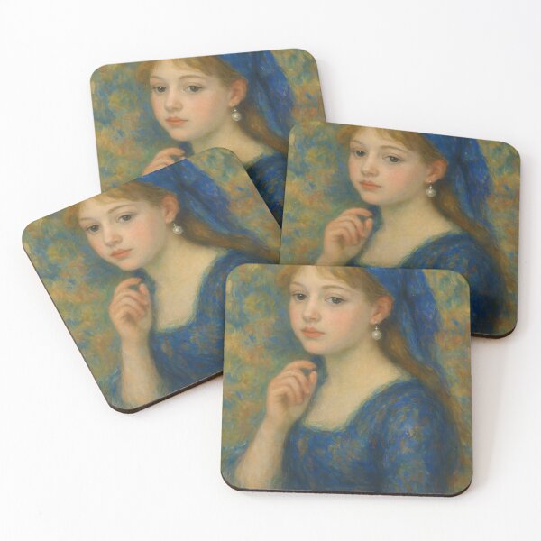 Item preview, Renoir and The Pearl style painting  designed and sold by gegele.