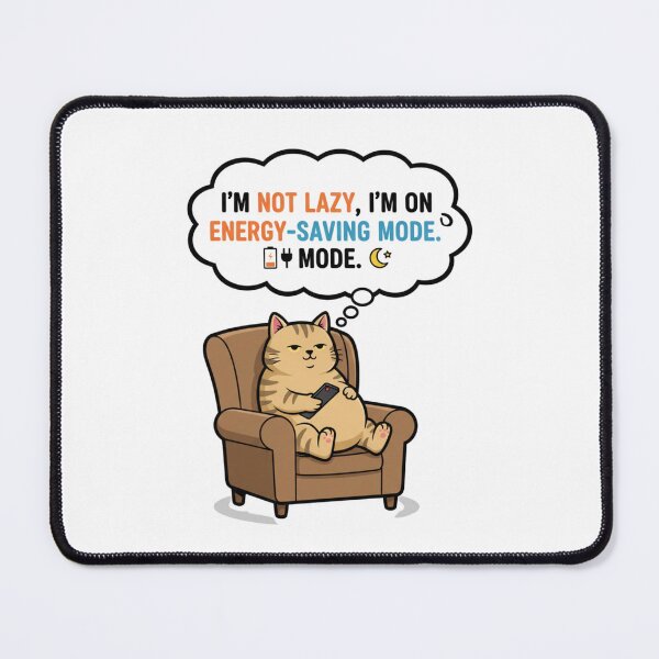 Item preview, Im Not Lazy Im On Energy Saving Mode T-Shirt | Funny | Sarcastic | Lazy |  Humor | Introvert | Tired designed and sold by SGCreations-78.
