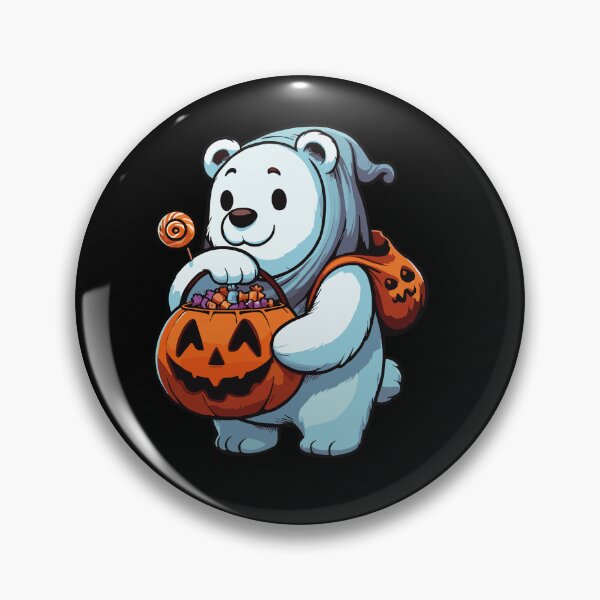 Item preview, Scary Halloween Leopard Ghost Spooky Candy Bag designed and sold by Artistoos.
