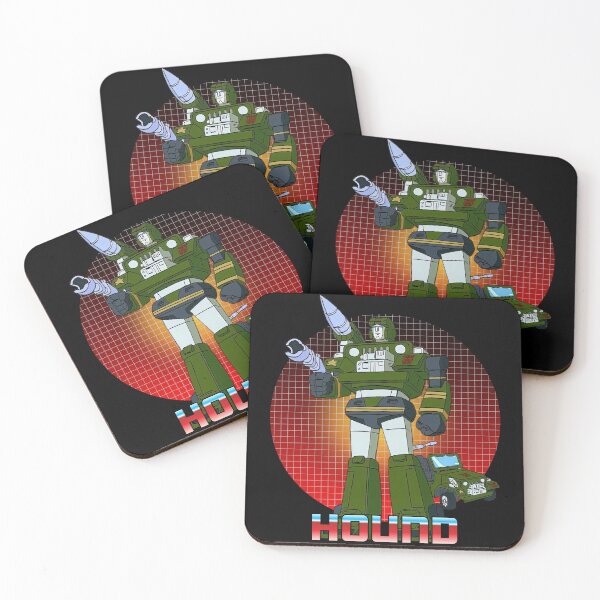 Item preview, Hound G1 Retro Cartoon Robot Fan Art designed and sold by Retr0Tshirts.