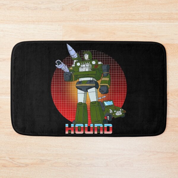 Item preview, Hound G1 Retro Cartoon Robot Fan Art designed and sold by Retr0Tshirts.