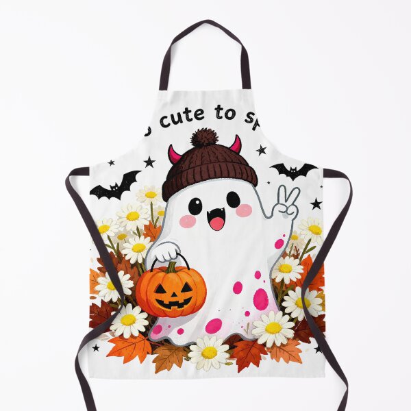 Item preview, Halloween cute cartoon ghost pattern designed and sold by Nava Sophia.