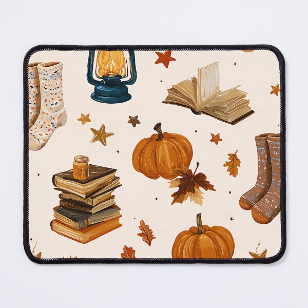 Item preview, Cozy Fall Pattern - Autumn & Halloween Series designed and sold by Mission Ready.