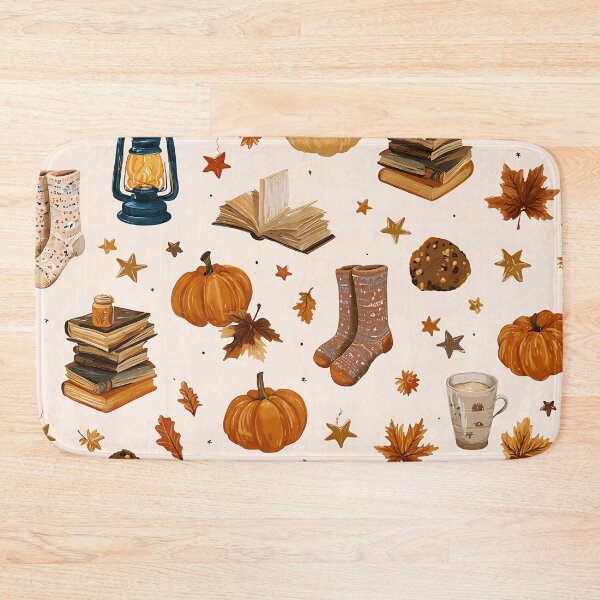 Item preview, Cozy Fall Pattern - Autumn & Halloween Series designed and sold by Mission Ready.