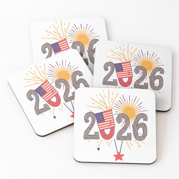 Item preview, USA New Year 2026 – Joyful Events & Celebrations designed and sold by OMAR-AMANY.
