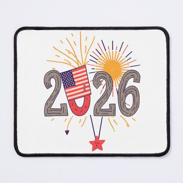 Item preview, USA New Year 2026 – Joyful Events & Celebrations designed and sold by OMAR-AMANY.