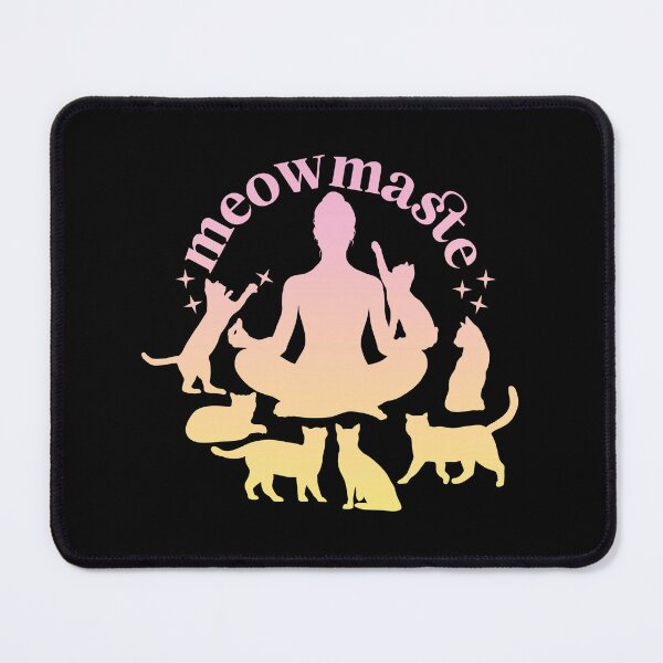 Item preview, Meowmaste - Cat Meditation designed and sold by chillaxcats.