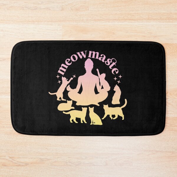Item preview, Meowmaste - Cat Meditation designed and sold by chillaxcats.