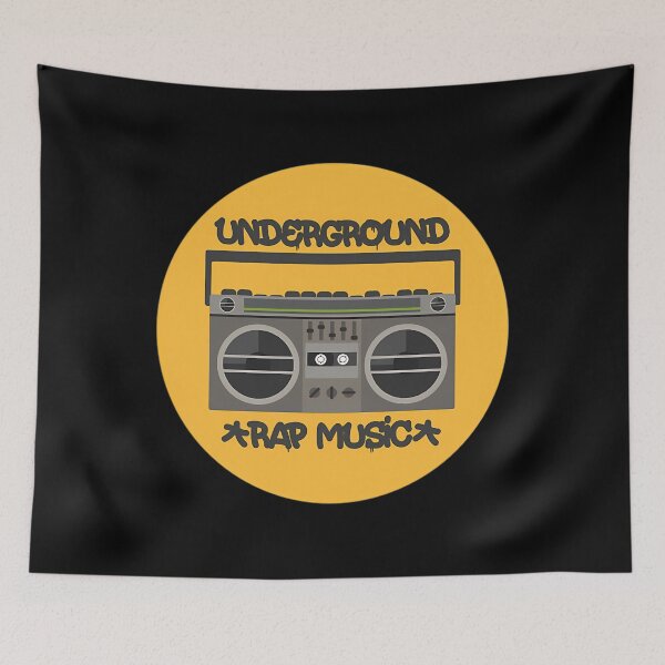 Item preview,  Boombox Underground Hip Hop Rap designed and sold by MichellePhi12.