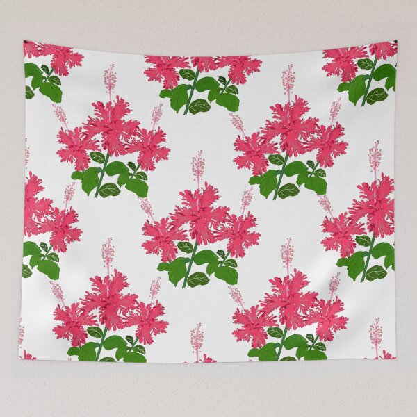 Item preview, Pink Hibiscus Tropical Floral Pattern  designed and sold by MNX.