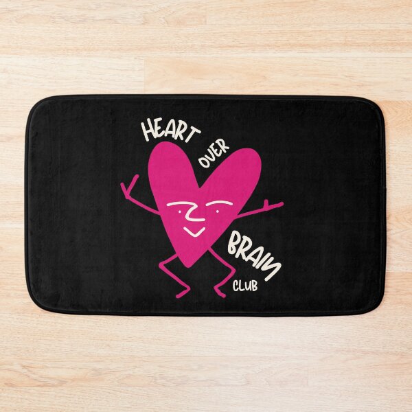 Item preview, Heart Over Brain Club – Funny Emotional Decision Maker T-Shirt designed and sold by silly little things.
