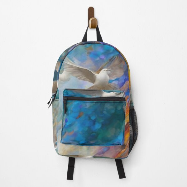 Item preview, Drawing of doves bird wings of colours designed and sold by NivyasArtistry.