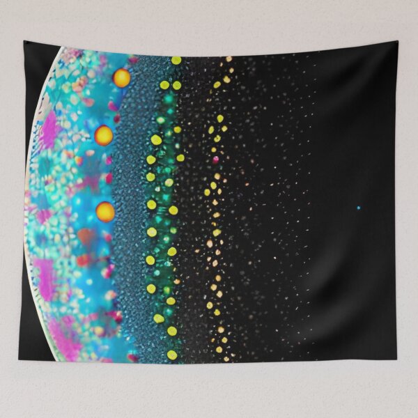 Item preview, Planet and colored dots designed and sold by RAISC.
