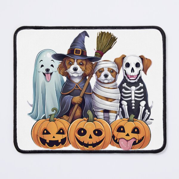 Item preview, Halloween Dogs and Pumpkin designed and sold by avejane.