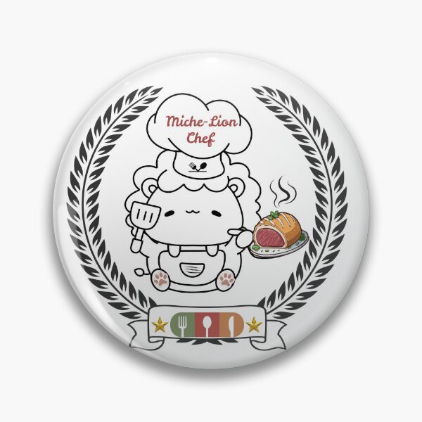 Item preview, ? Miche-Lion Chef – The Gourmet King designed and sold by ankeyhooba.