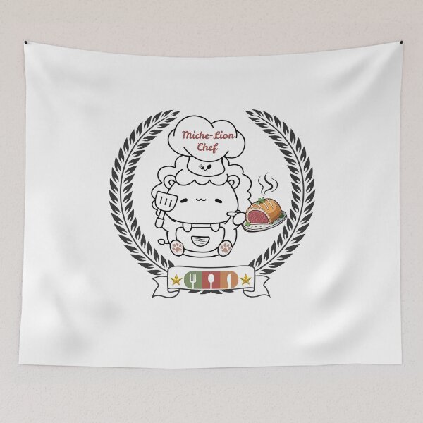 Item preview, ? Miche-Lion Chef – The Gourmet King designed and sold by ankeyhooba.