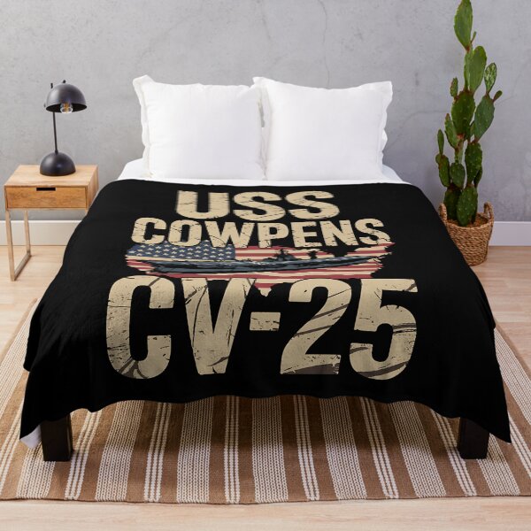 Item preview, Aircraft Carrier USS Cowpens CV-25 Veterans Day Father's Day designed and sold by BakeryDozen.