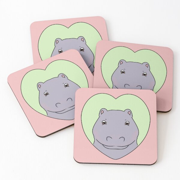 Item preview, Cute Hippo designed and sold by HugSomeNettles.