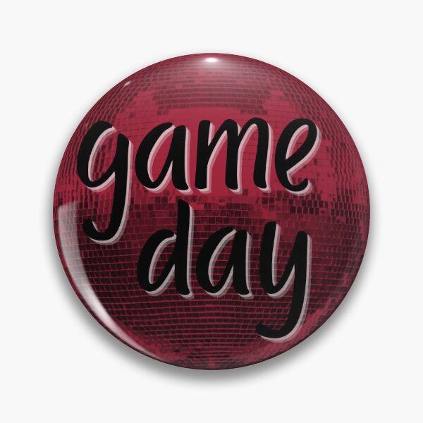 Item preview, South Carolina Football Pin Button designed and sold by Kickoff Buttons.