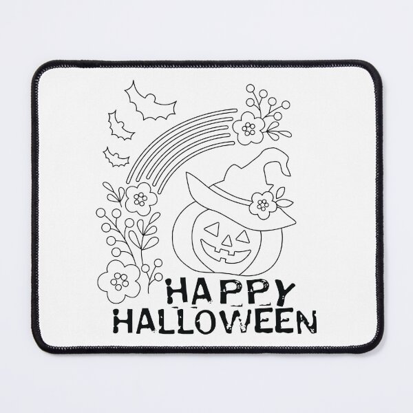 Item preview, Halloween pumpkin witch coloring t-shirt designed and sold by storieslanguage.