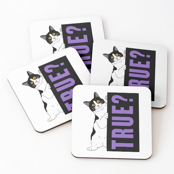 Item preview, True? Surprised Cat designed and sold by FRiosArt.