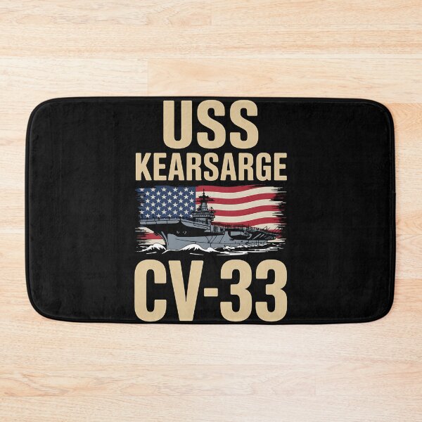 Item preview, Aircraft Carrier USS Kearsarge CV-33 Veteran Day Fathers Day designed and sold by BakeryDozen.