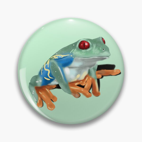 Item preview, Red-Eyed Tree Frog No. 1 designed and sold by monarch-of-gold.