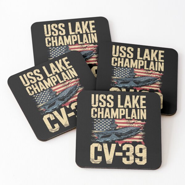 Item preview, Aircraft Carrier USS Lake Champlain CV-39 Veteran Day Father designed and sold by BakeryDozen.