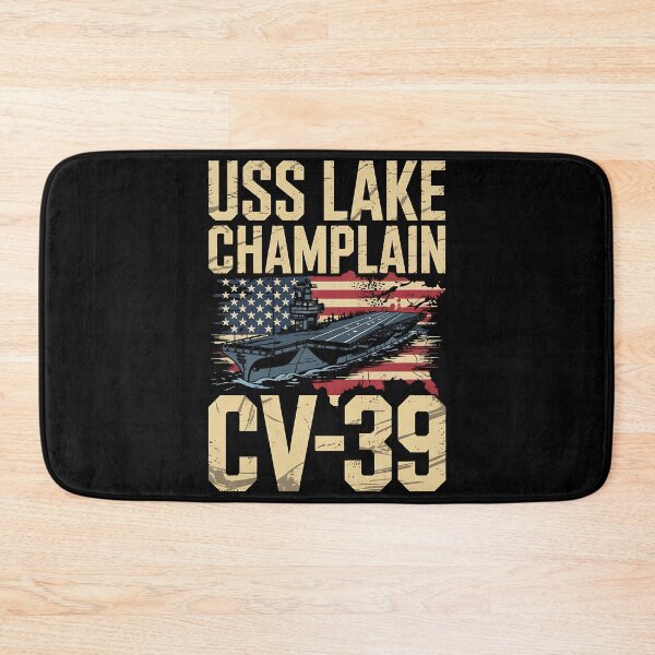 Item preview, Aircraft Carrier USS Lake Champlain CV-39 Veteran Day Father designed and sold by BakeryDozen.