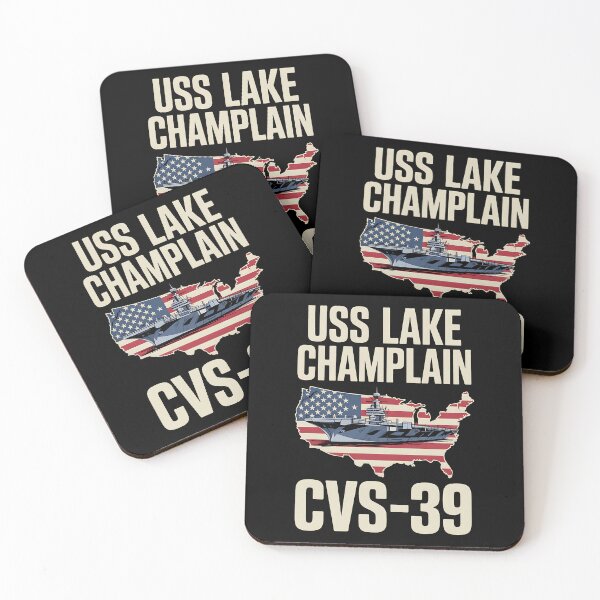 Item preview, Aircraft Carrier USS Lake Champlain CVS-39 Veterans Father designed and sold by BakeryDozen.