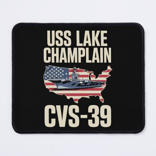 Item preview, Aircraft Carrier USS Lake Champlain CVS-39 Veterans Father designed and sold by BakeryDozen.