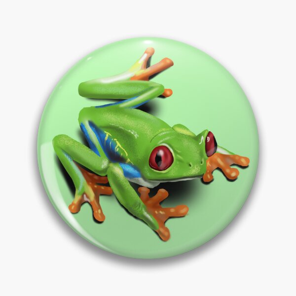 Item preview, Red-Eyed Tree Frog No. 2 designed and sold by monarch-of-gold.