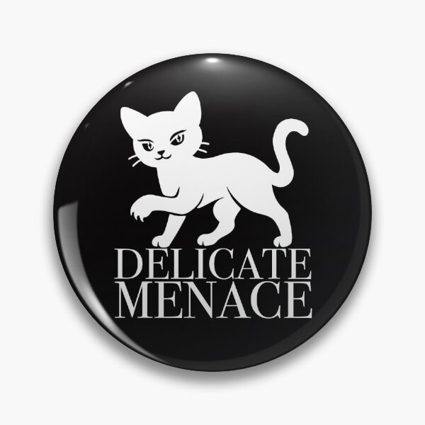 Aperçu de l'œuvre Menace délicate (blanc) créée et vendue par Strange Little Art.
