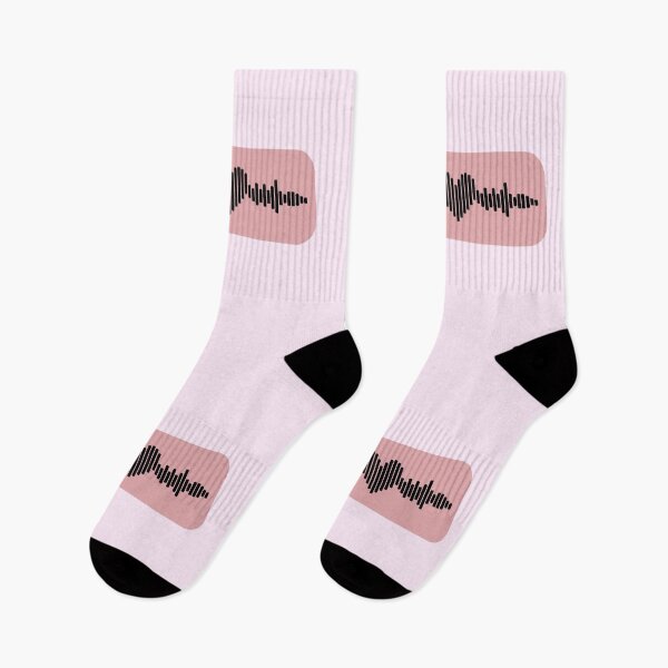 Item preview, black pink heart shape music  designed and sold by inainart.