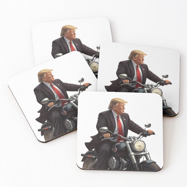 Item preview, Donald Trump ride a moto designed and sold by zangess1.